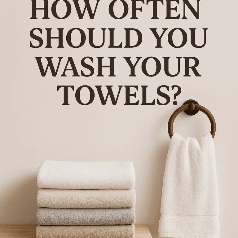 How Often Should You Wash Your Towels