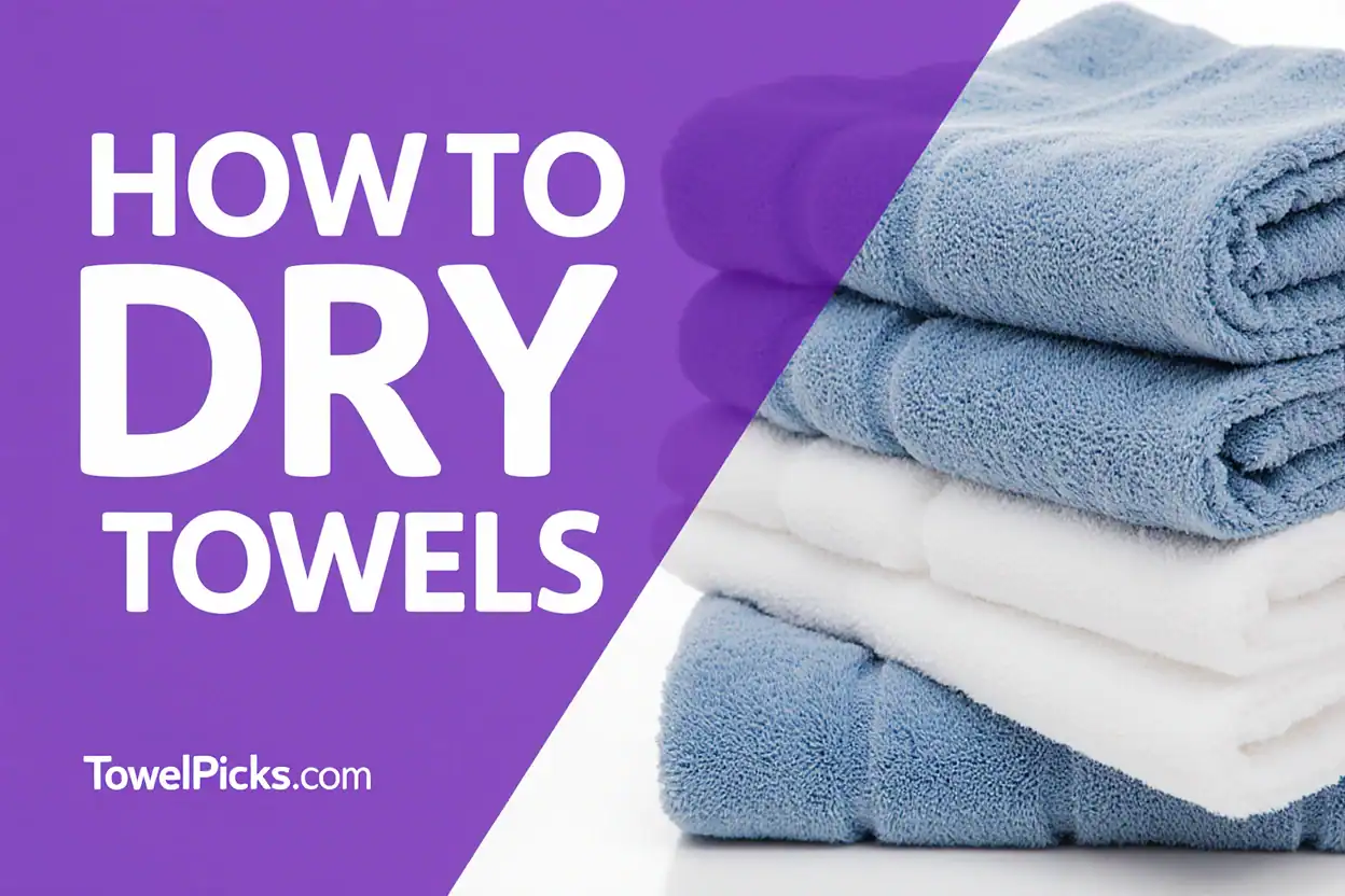 How to Dry Towels