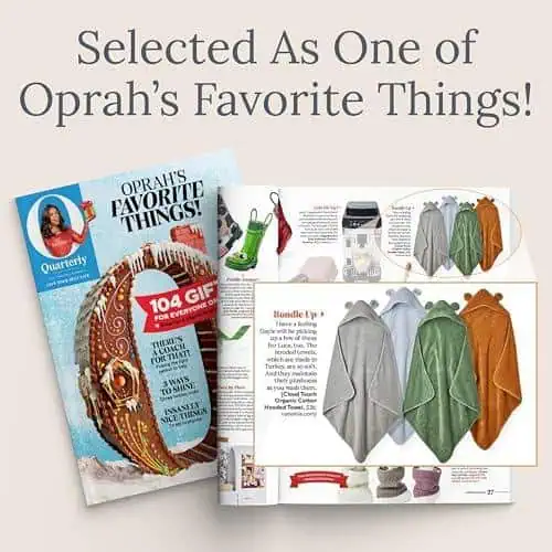 Natemia Hooded baby Bath Towel - 100% Organic...