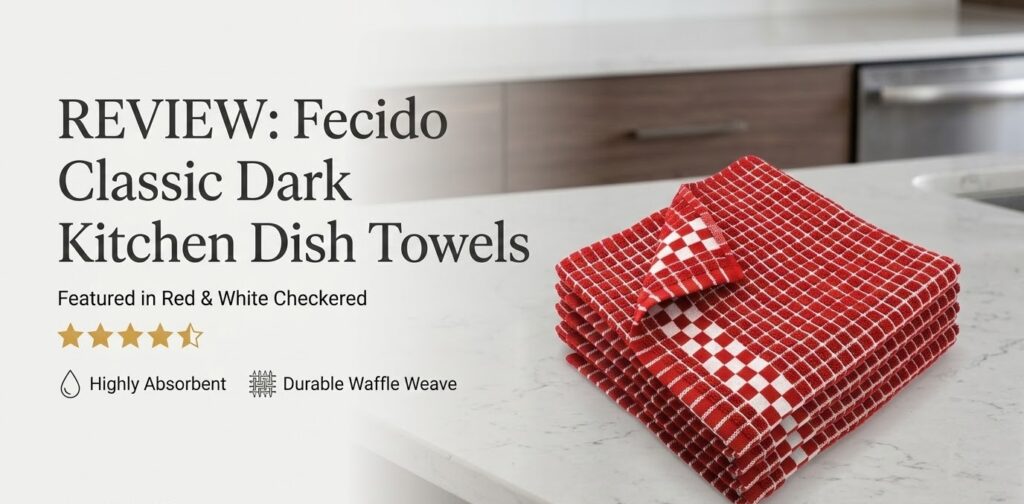 Fecido Classic Dark Kitchen Dish Towels Review