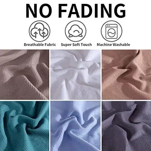 QUILTINA Dish Towels Set,100% Cotton Waffle Weave...