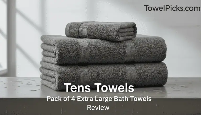 Tens Towels Pack of 4 Extra Large Bath Towels