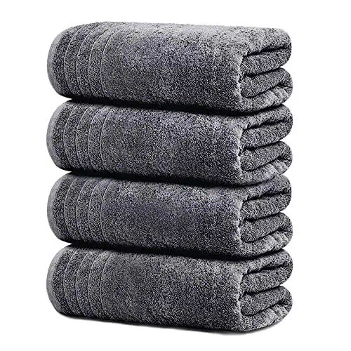 Tens Towels Pack of 4 Extra Large Bath Towels 30 x...